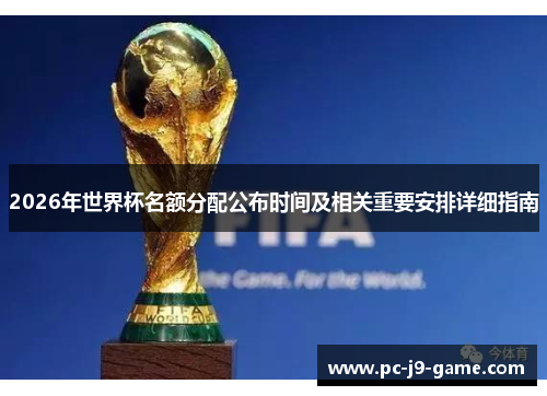 2026年世界杯名额分配公布时间及相关重要安排详细指南